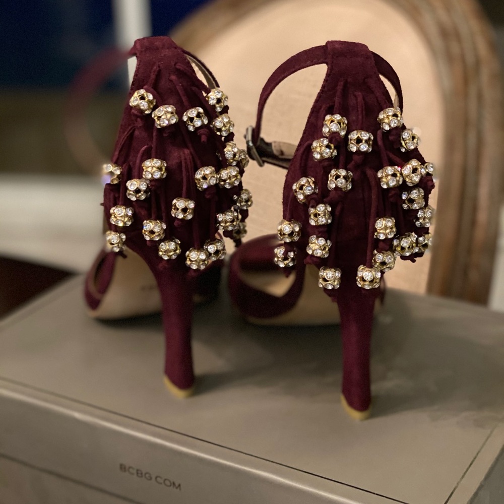 BCBG Merlot Adelina Heels